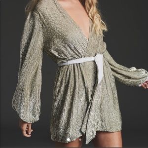 Retrofête Gabrielle Robe in Champagne